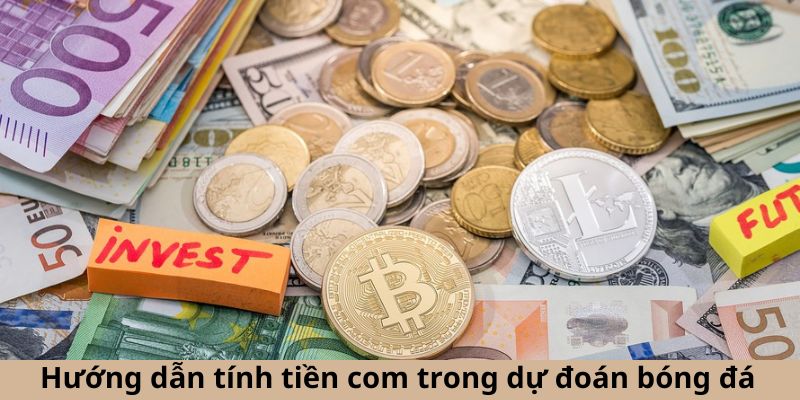 Hướng dẫn tính tiền com trong dự đoán bóng đá